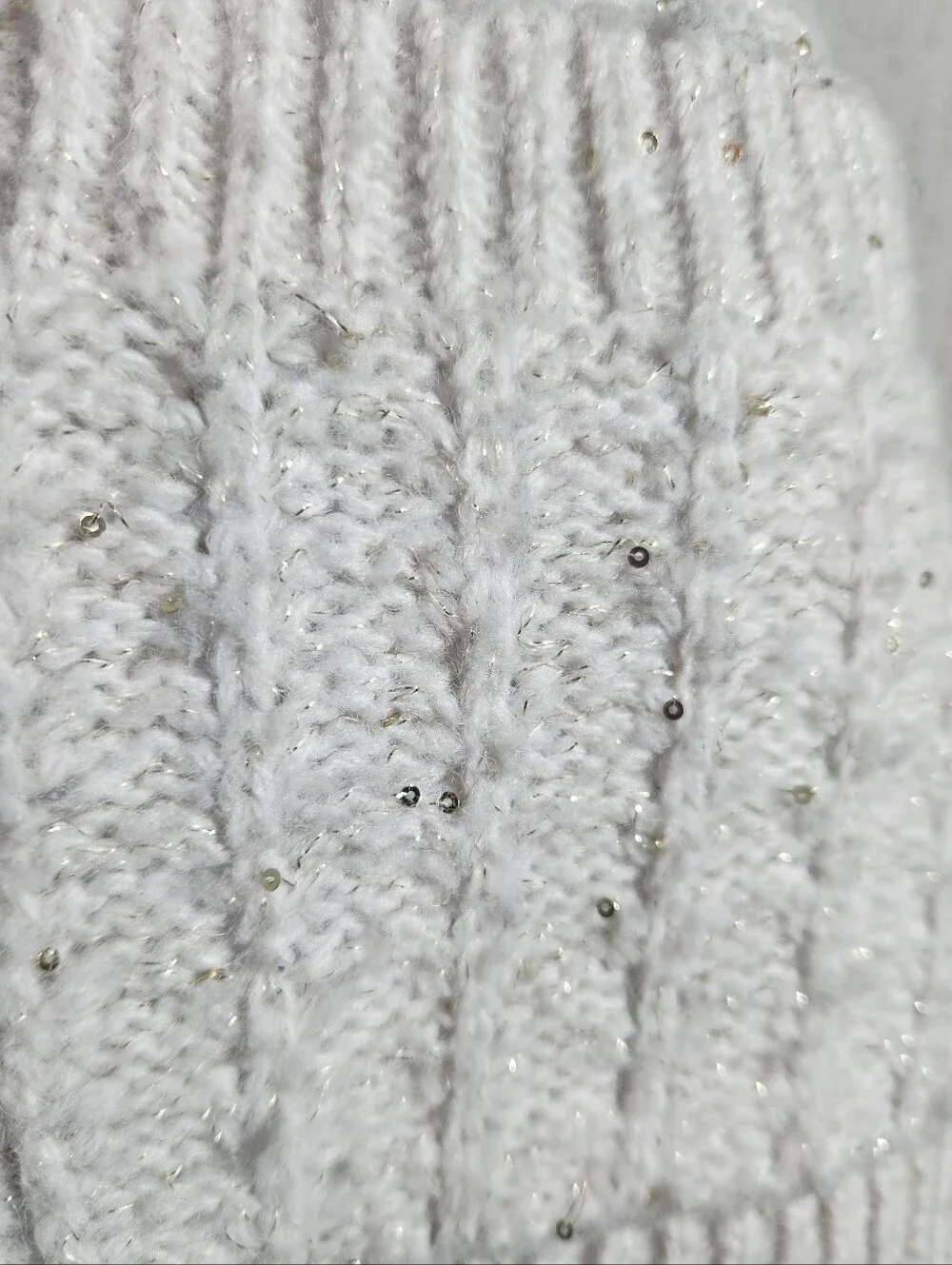 TIME AND TRU Sequin Accent Sweater - Picture 6 of 12